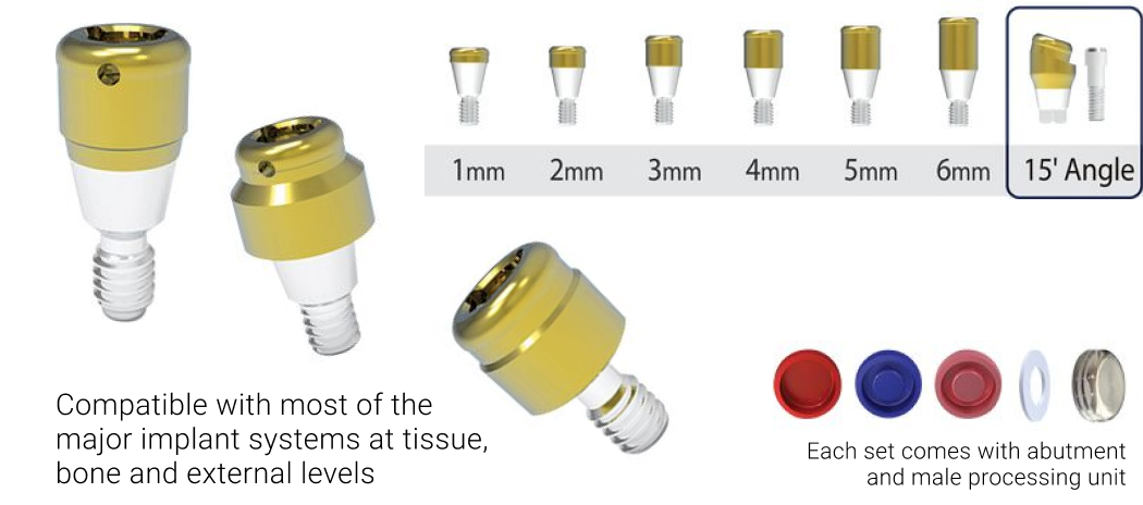 KERATOR IOS Overdenture Abutments